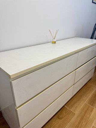 Cómoda MALM blanca Ikea