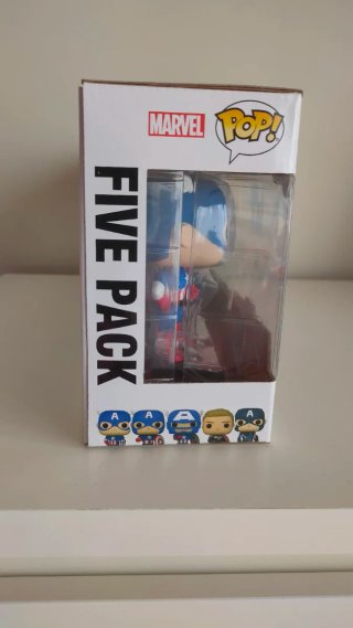 Funko POP!5 Pack Captain America: Through the Ages