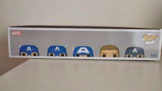 Funko POP!5 Pack Captain America: Through the Ages