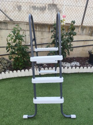 Escalera Intex Piscina Metal/Plástico