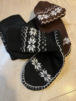 Calcetines de casa con suela antideslizante