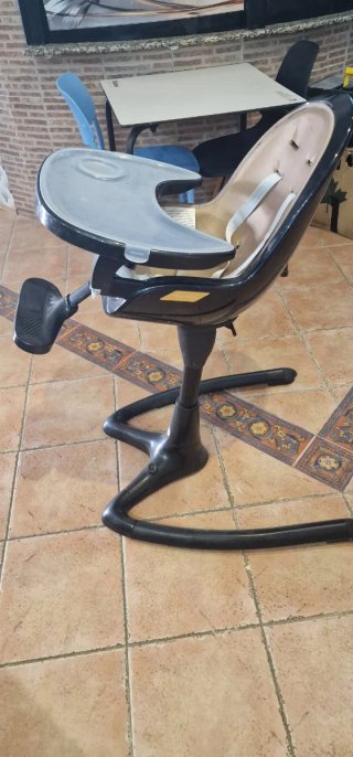 Silla de bebé negra