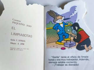 Antiguos cuentos troquelados Años 70