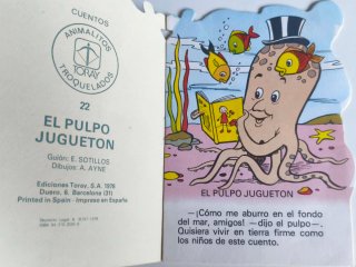 Antiguos cuentos troquelados Años 70
