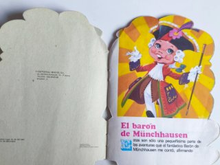 Antiguos cuentos troquelados Años 70