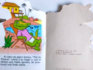 Antiguos cuentos troquelados Años 70