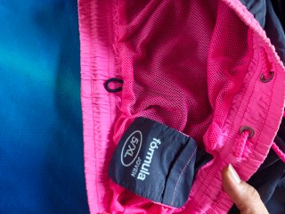 Bañador Formula Joven XL Negro/Rosa