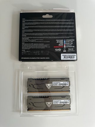 16GB (2x8GB) DDR4 3000MHz Viper Steel RAM