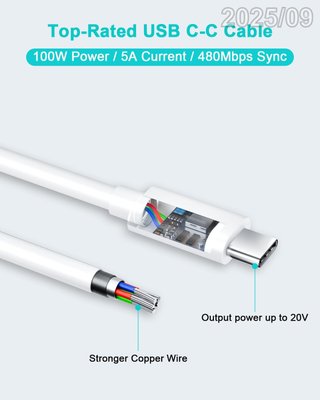 SATURNDOCK Cargador USB-C 100W Compatible MacBook