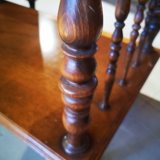 MESA CAMARERA AUXILIAR. Mesa auxiliar de madera co