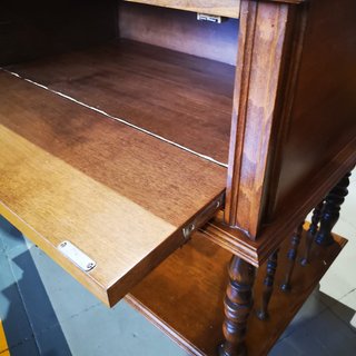 MESA CAMARERA AUXILIAR. Mesa auxiliar de madera co