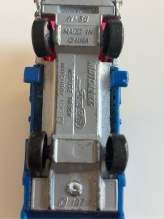 Matchbox Superfast Refuse Truck Nº58 Camión Basura