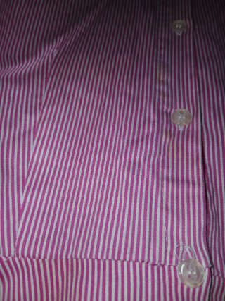 Vestido de algodón a rayas para mujer