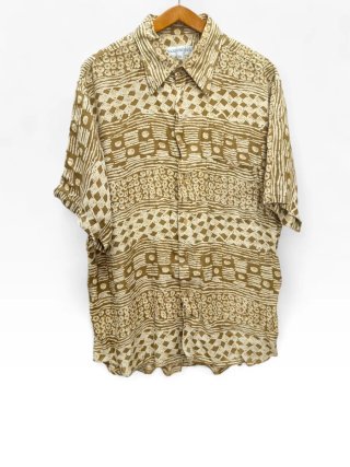 Camicia Vintage Nazzareno G. Fantasia Geometrica X