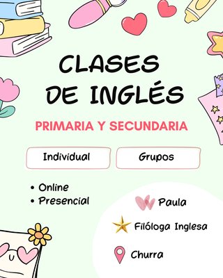 Clases Inglés online o presenciales