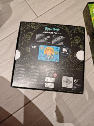 Puzzle Rick and Morty 500 piezas y bingo