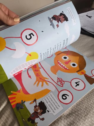 12 colores lecturas, 1 Primaria