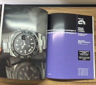 Lotto 2 Cataloghi Asta Meeting Art Orologi