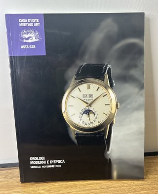 Lotto 2 Cataloghi Asta Meeting Art Orologi
