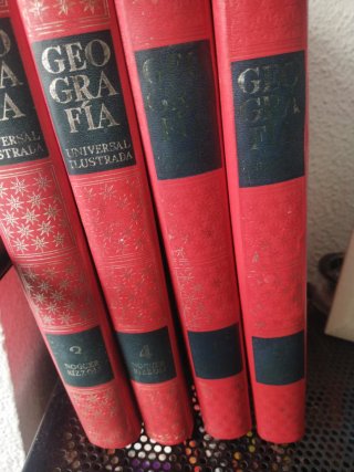Libro geografico 1972,4 libros