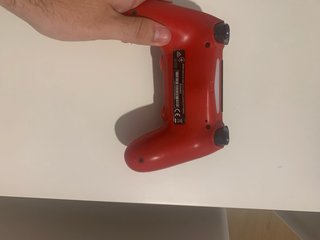 Mando compatible PS4 Camuflaje Rojo + Cable