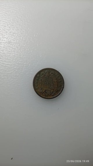 Moneda Francisco Franco  una peseta 1953