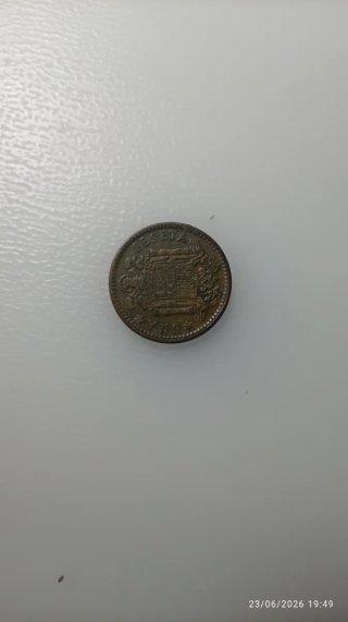 Moneda Francisco Franco  una peseta 1953