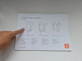 Mochila Portabebés Stokke Limas SIN USO