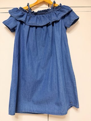 Vestido vaquero fino