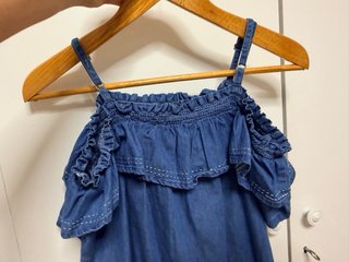 Vestido vaquero fino