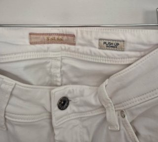 Pantalones Salsa Jeans Blancos Mujer