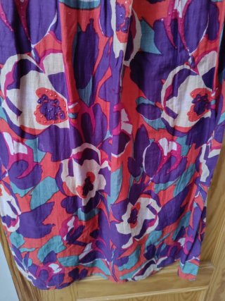 Vestido Verano Talla 4XL Estampado Floral