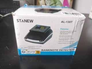 Detector de billetes portátil