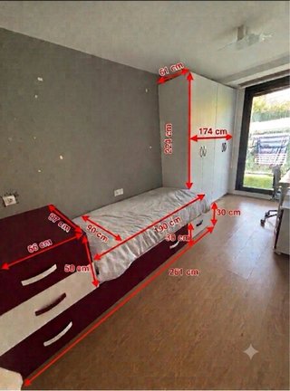 Habitación juvenil completa