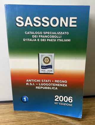 Catalogo Sassone 2006 Vol.1 Francobolli Italia