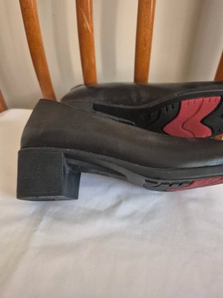 Zapatos de azafata negros