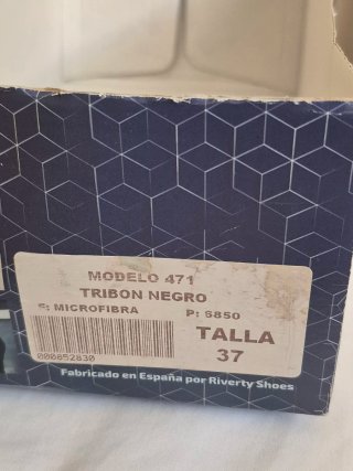 Zapatos de azafata negros