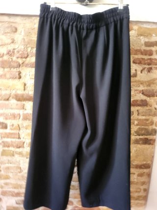 Pantalón ancho vestir negro