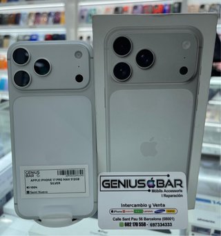 iPhone 17 Pro Max 512GB Plata