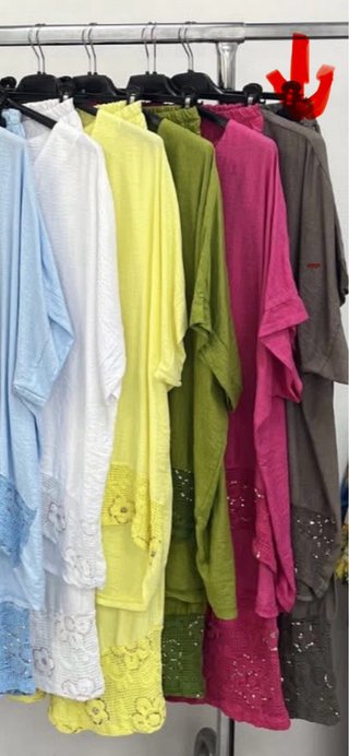 Conjunto Verano Estampado Talla XXXL