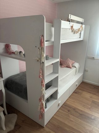 Litera infantil blanca Kenay Home