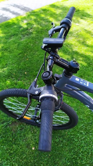 Bicicleta MTB Rockrider EXPL 50 Gris+Accesorios