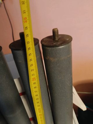 4 patas de cama 26 cm las 4 x10 euros