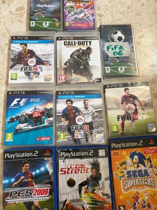 Lote Juegos PS2, PS3 y PSP Originales