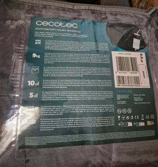 Manta Eléctrica Cecotec Calma Weighted 200W