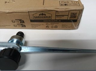 Aspersor de riego Gardebruk con espiga