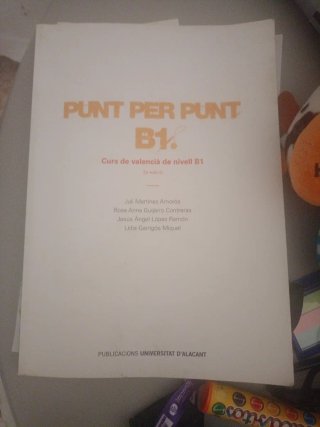 Punt per punt B1 curs de valencià de nivell B1