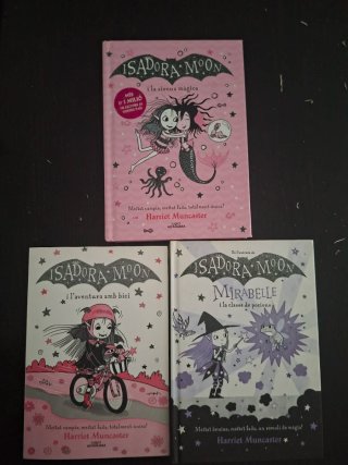 3 llibres Isadora Moon