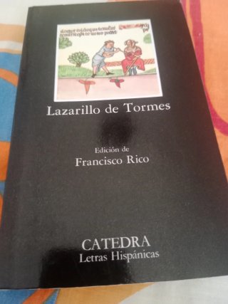 Libro lazarillo de Tormes  cátedra letras hispanic