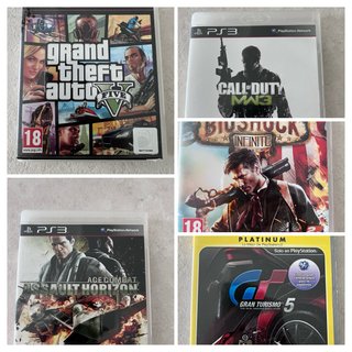 Lote 5 Juegos PS3